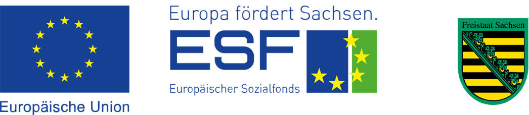 Logo-EU-ESF-Sachsen Ambulante Hauskrankenpflege aus Großpostwitz bei Bautzen